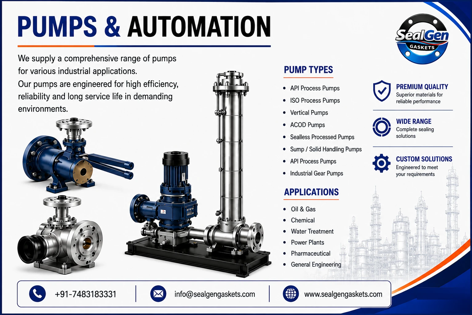 Pumps & Automation