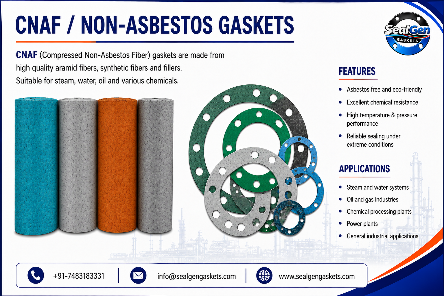 CNAF & Graphite Gaskets
